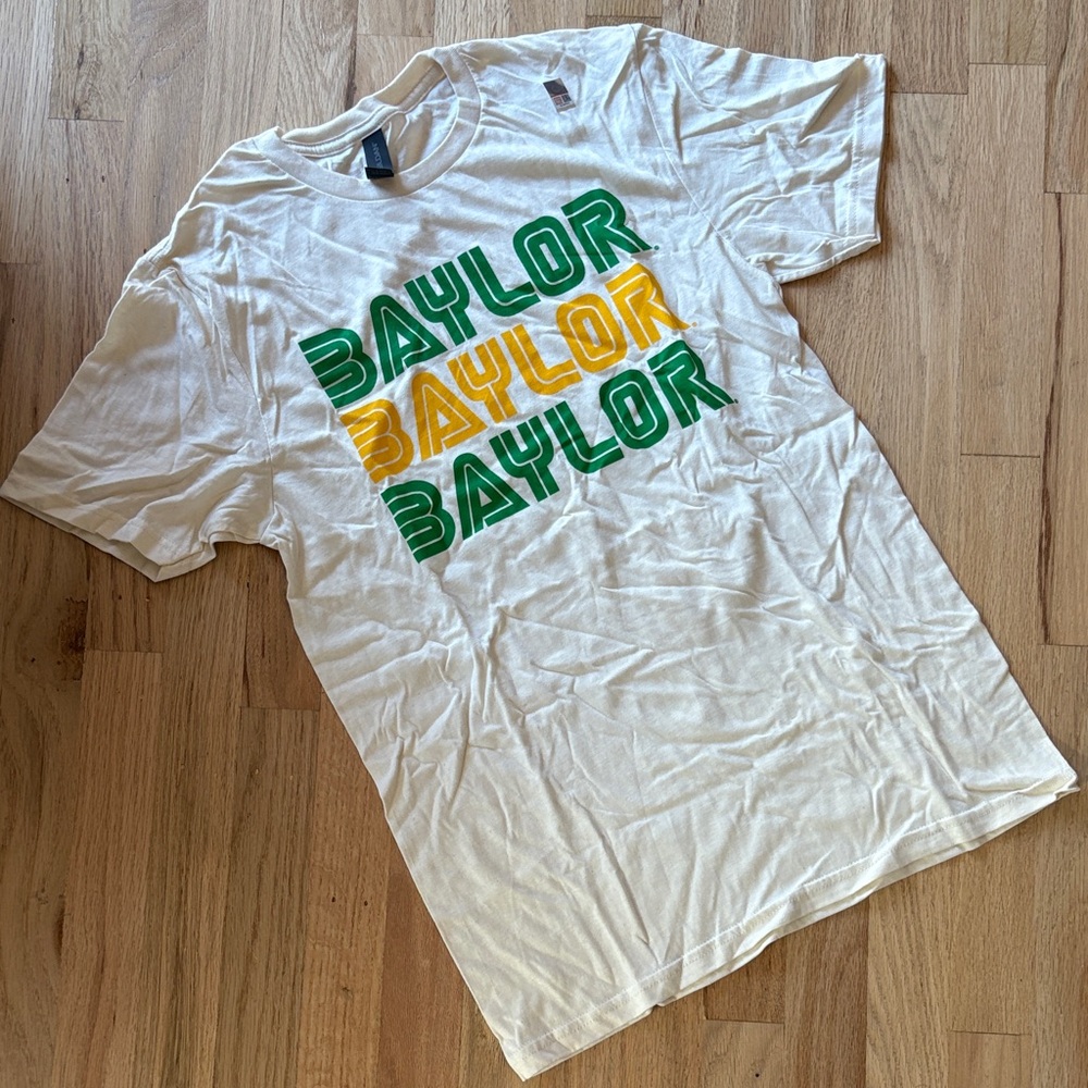 Baylor Graphic women’s  T-Shirt - White, Green, Yellow